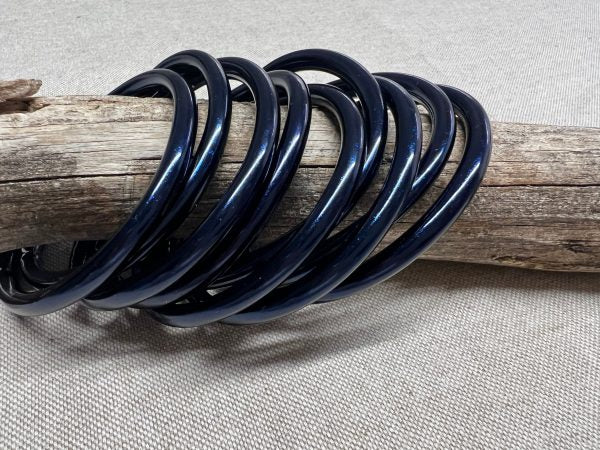 Buddhist bracelet dark blue