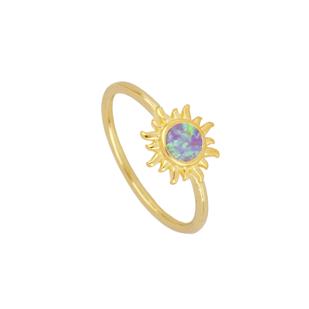 Gold Mitre Ring
