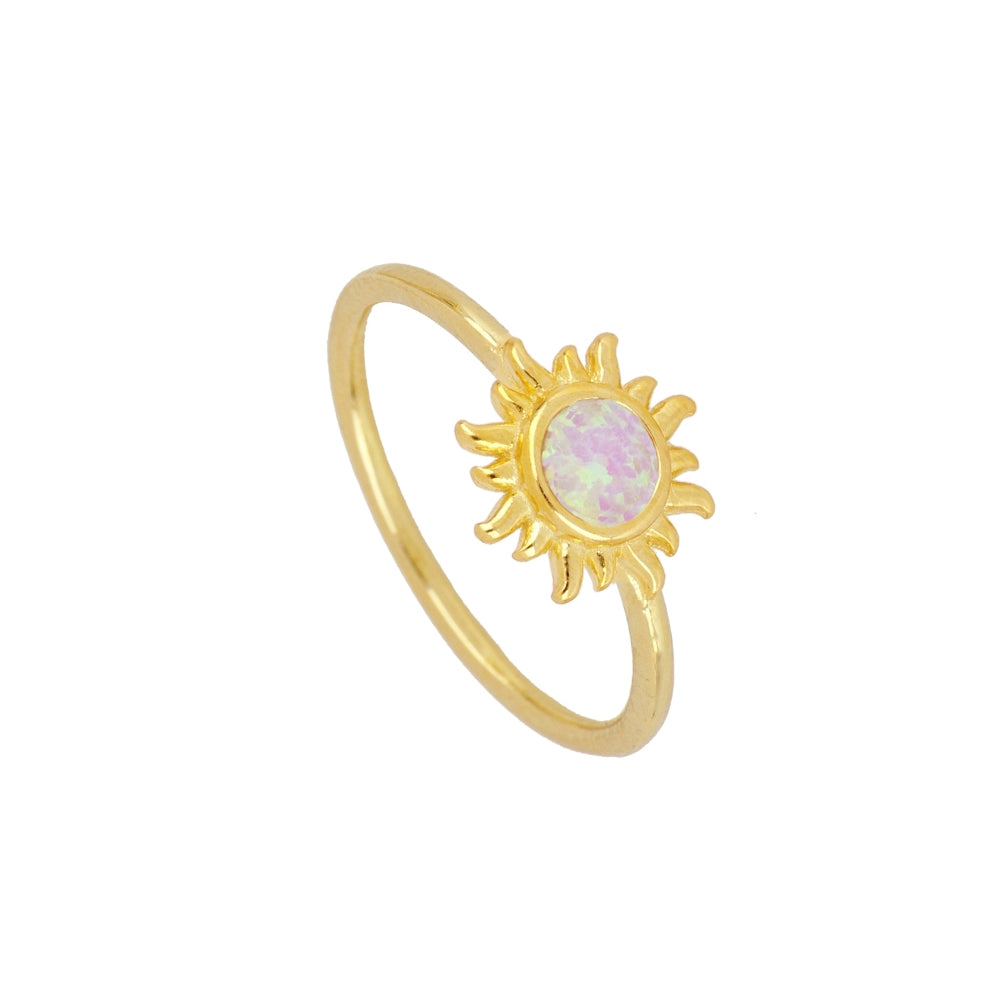 Gold Mitre Ring