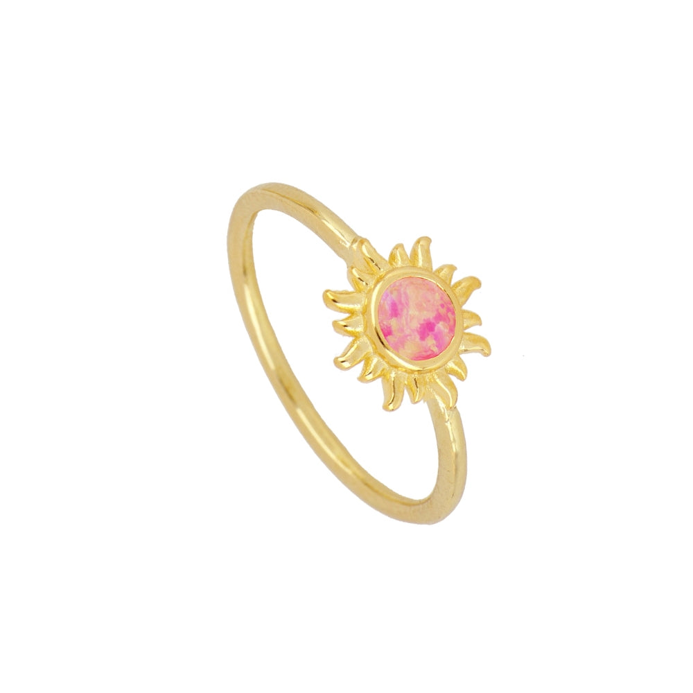 Gold Mitre Ring