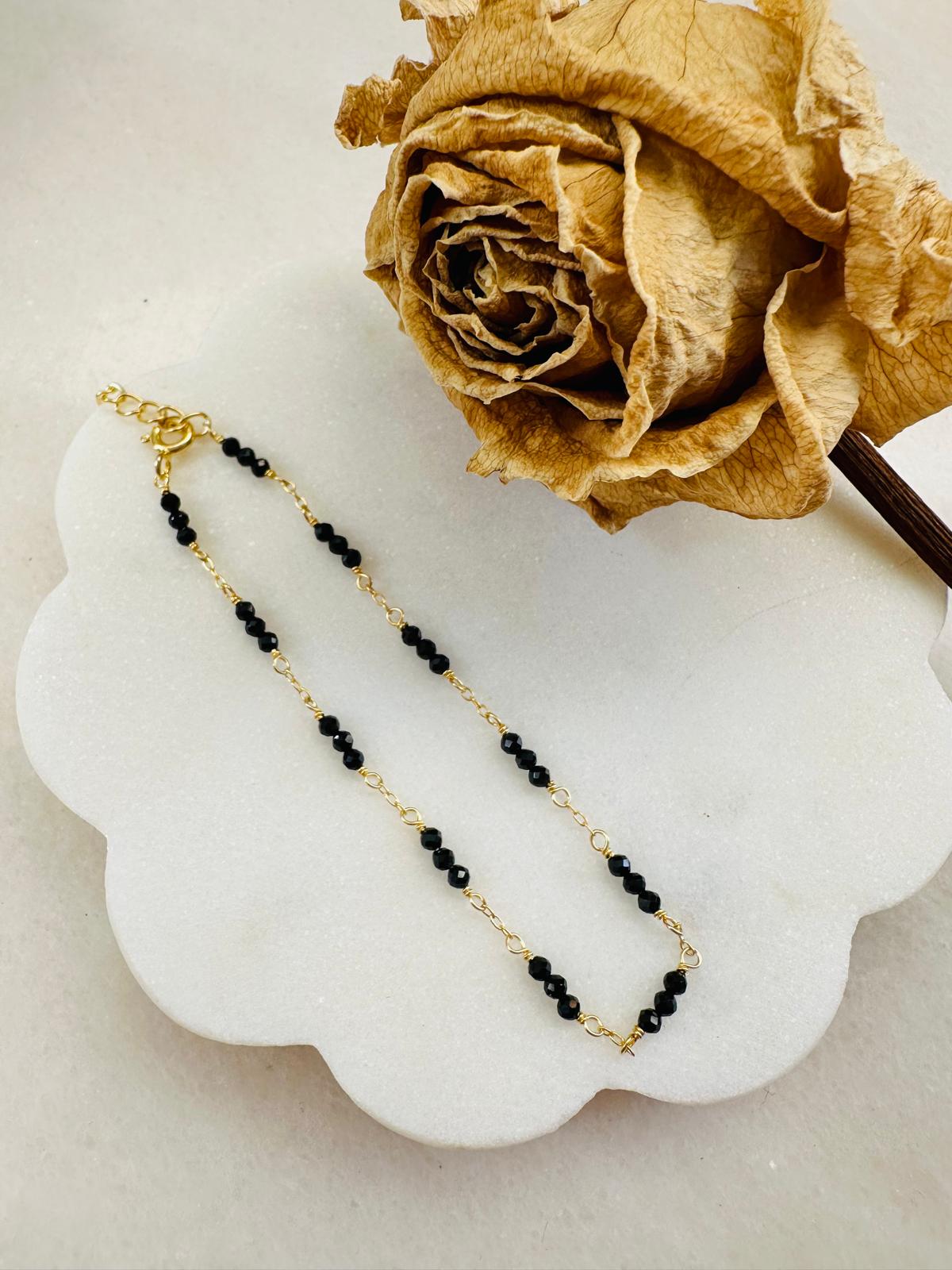 Pulsera Ocata oro- diferentes piedras