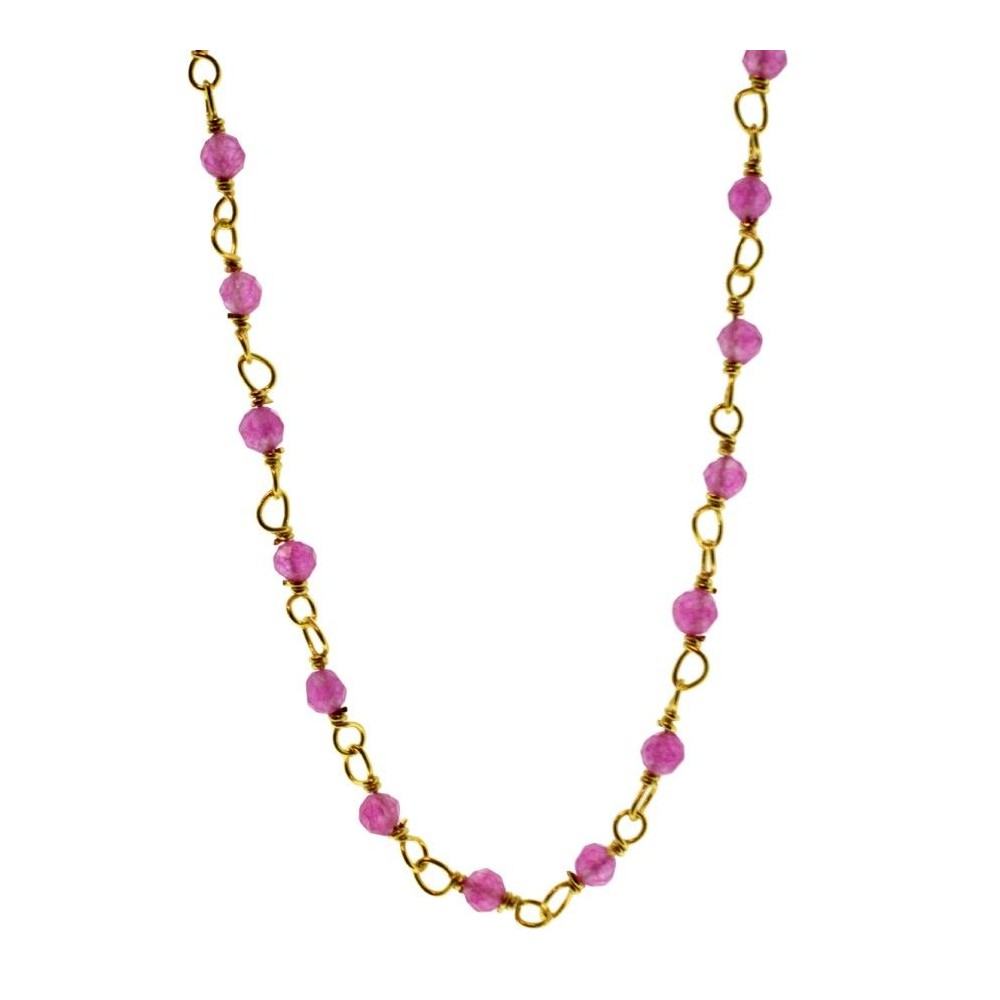 Collar Badalona oro - diferentes piedras