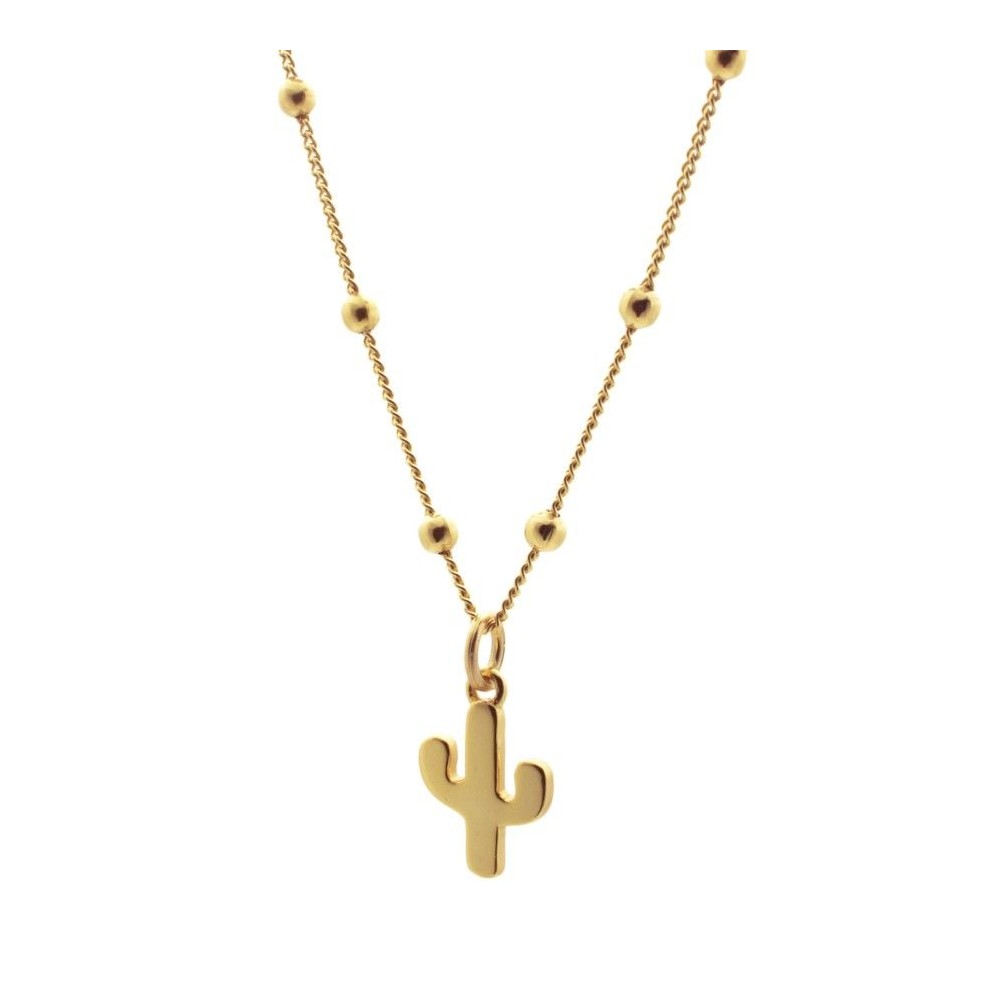 Alp necklace with cactus