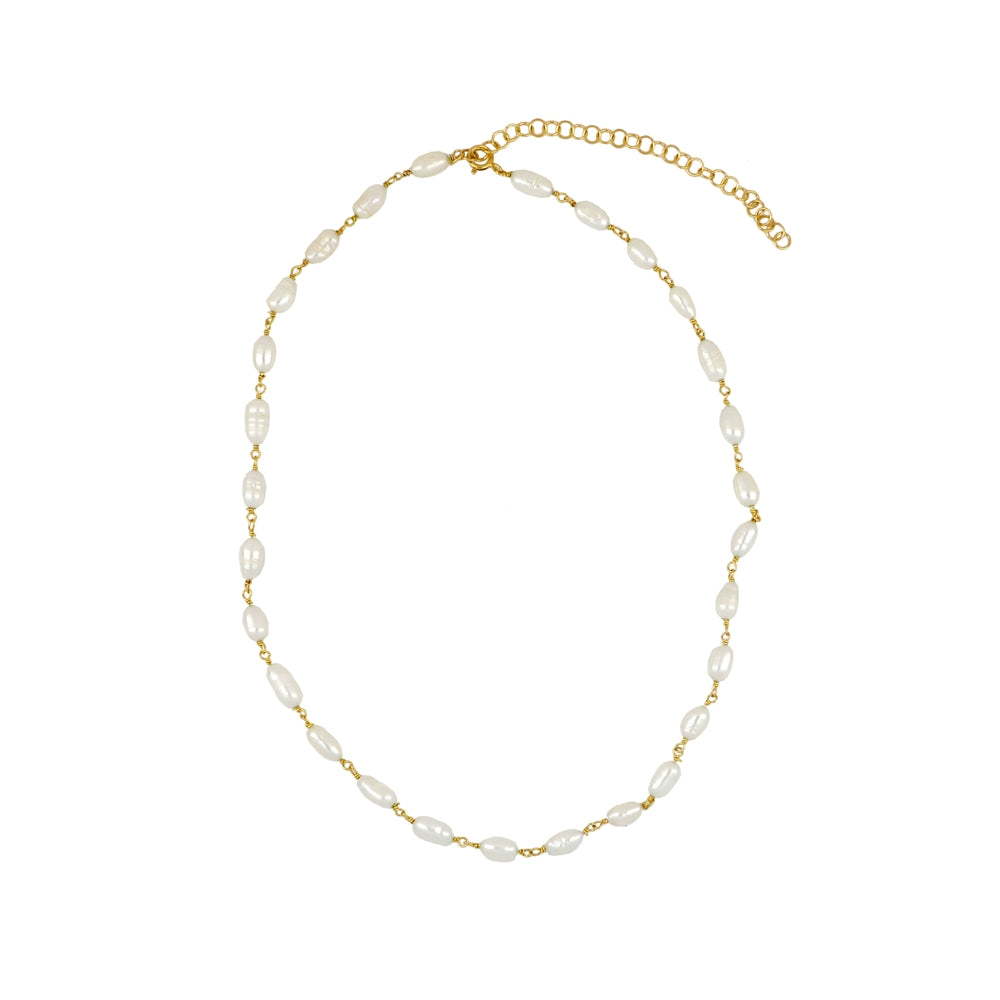 Collar Badalona oro - diferentes piedras