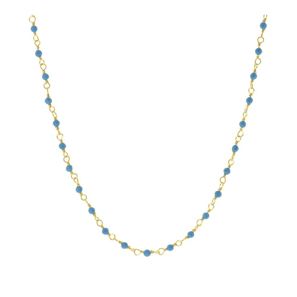 Collar Badalona oro - diferentes piedras