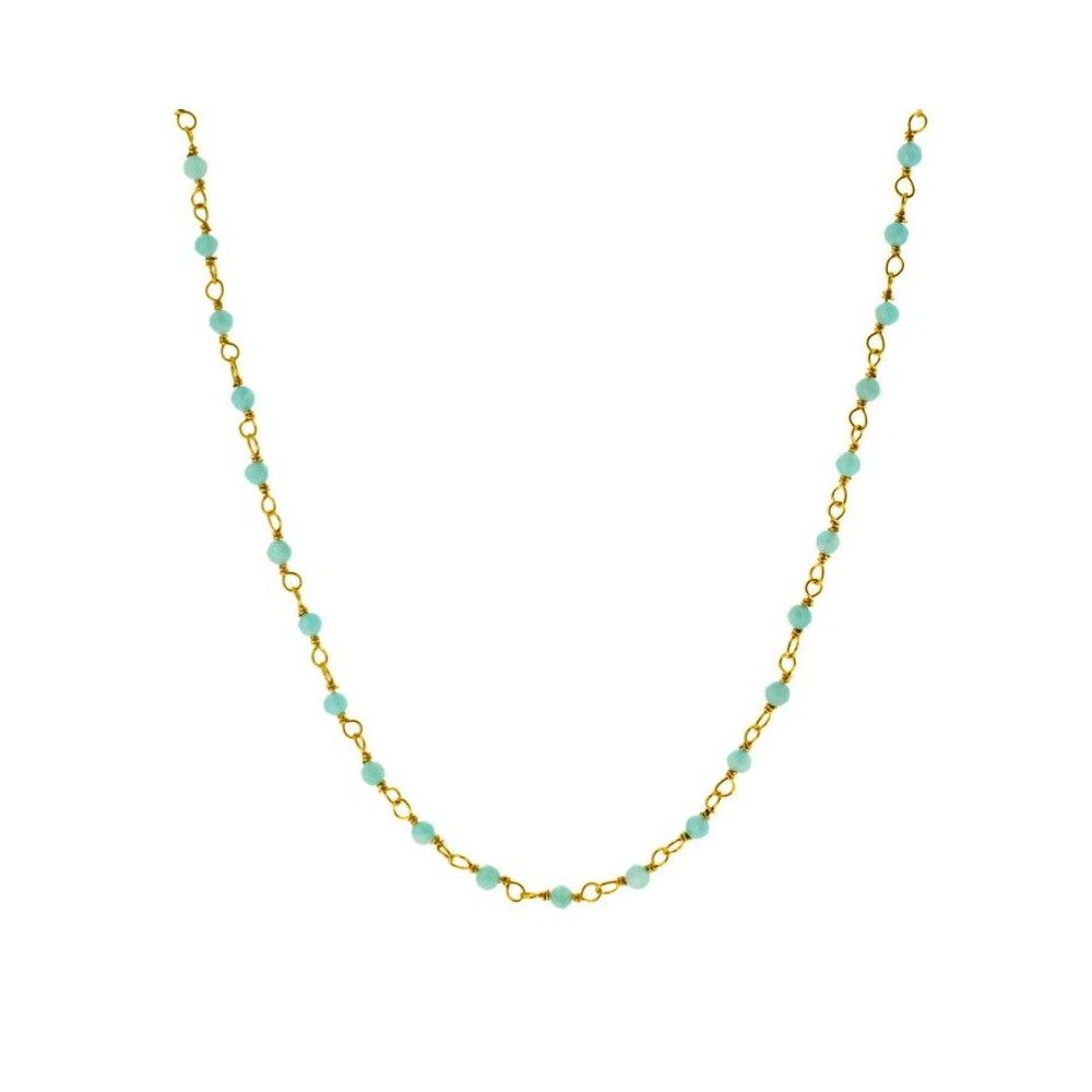 Collar Badalona oro - diferentes piedras