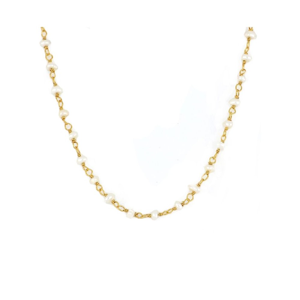 Collar Badalona oro - diferentes piedras