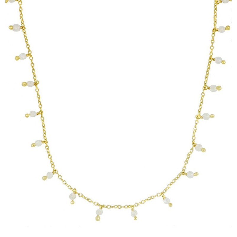 Collar Premià oro - diferentes piedras