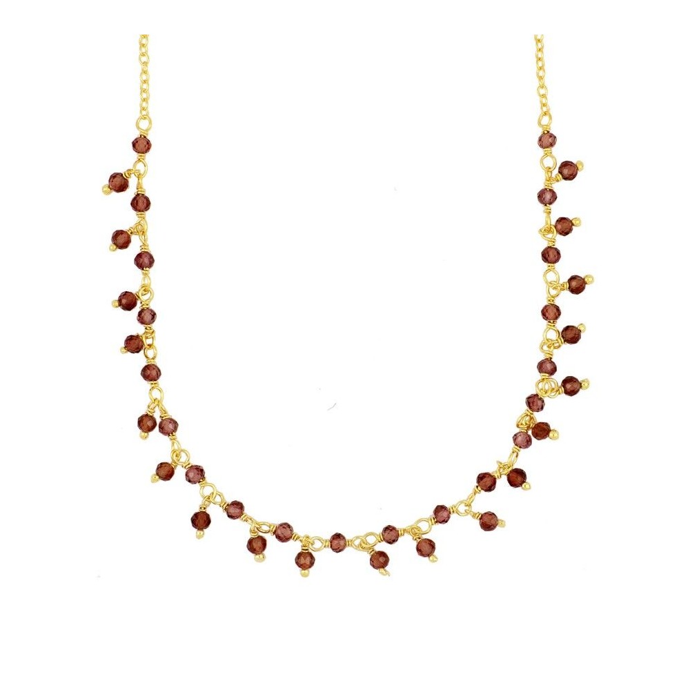 Collar Masnou oro - diferentes piedras