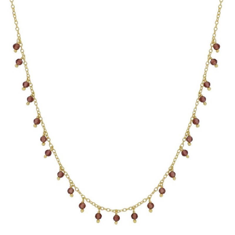 Montgat gold necklace - different stones
