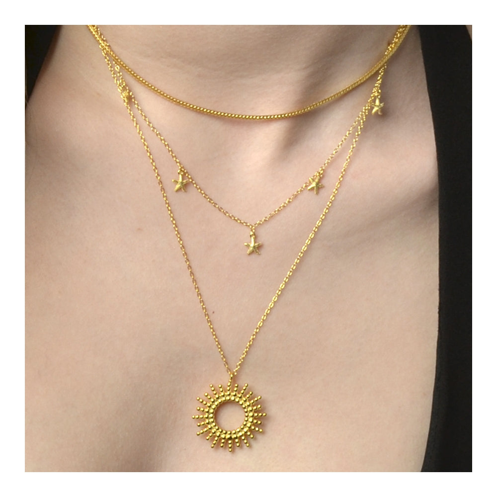 Rising Sun Necklace