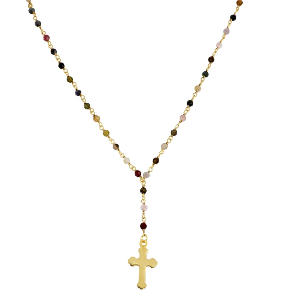 Badalona necklace with cross