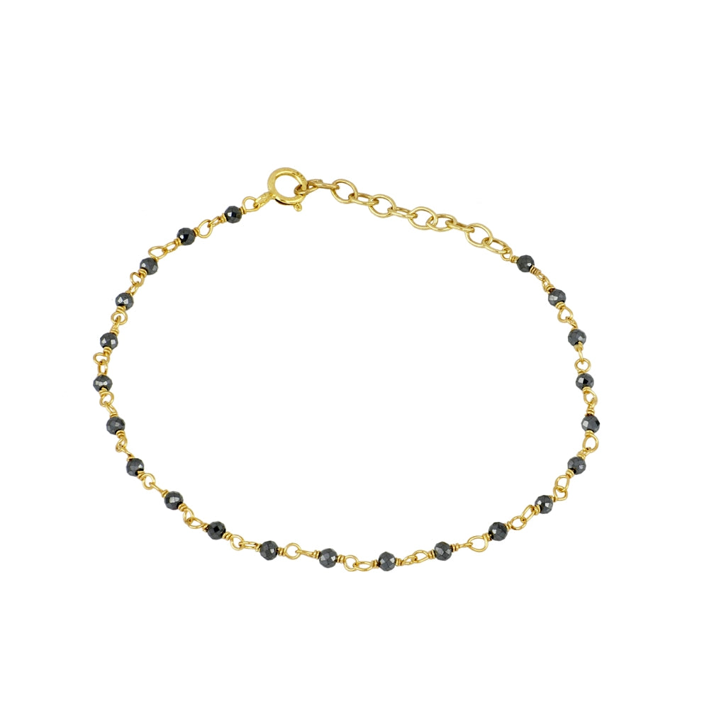 Pulsera Badalona oro - diferentes piedras