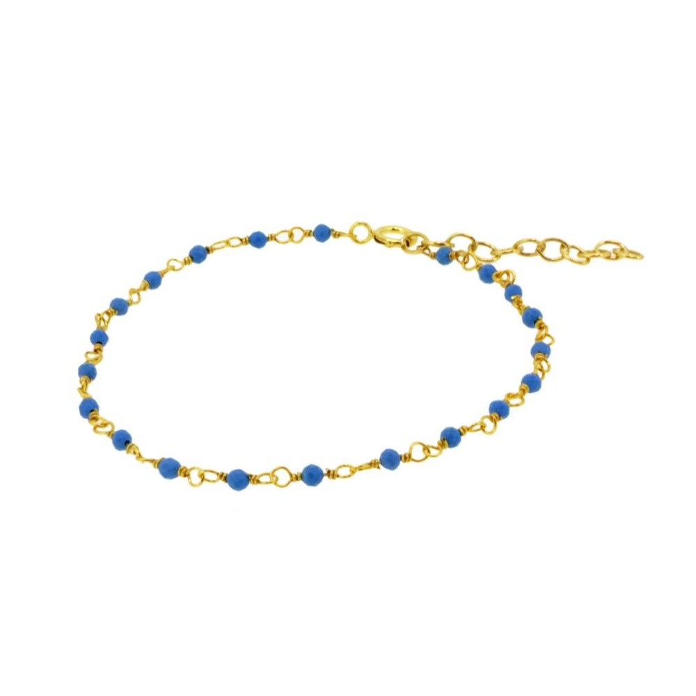 Pulsera Badalona oro - diferentes piedras