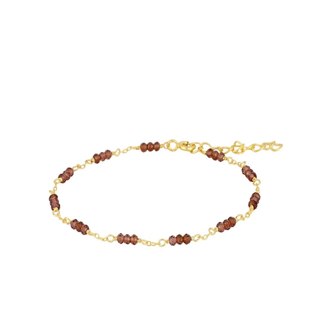 Pulsera Ocata oro- diferentes piedras