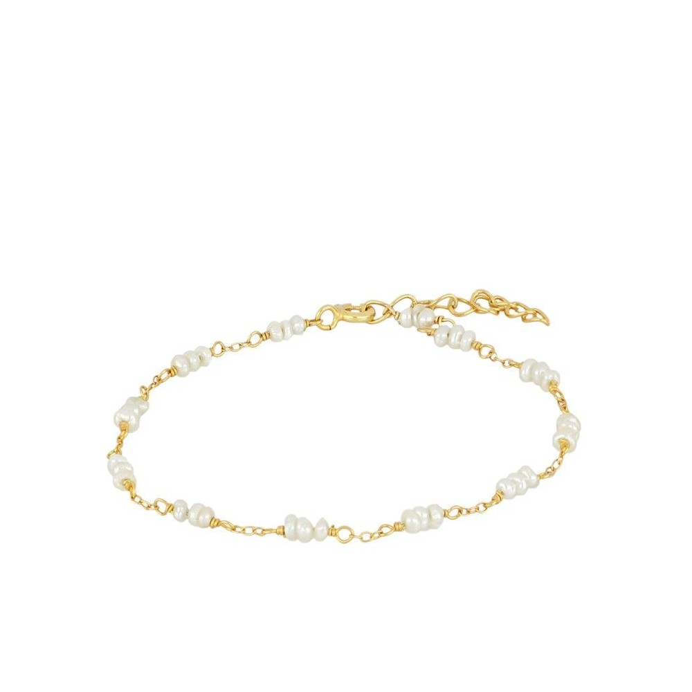 Pulsera Ocata oro- diferentes piedras