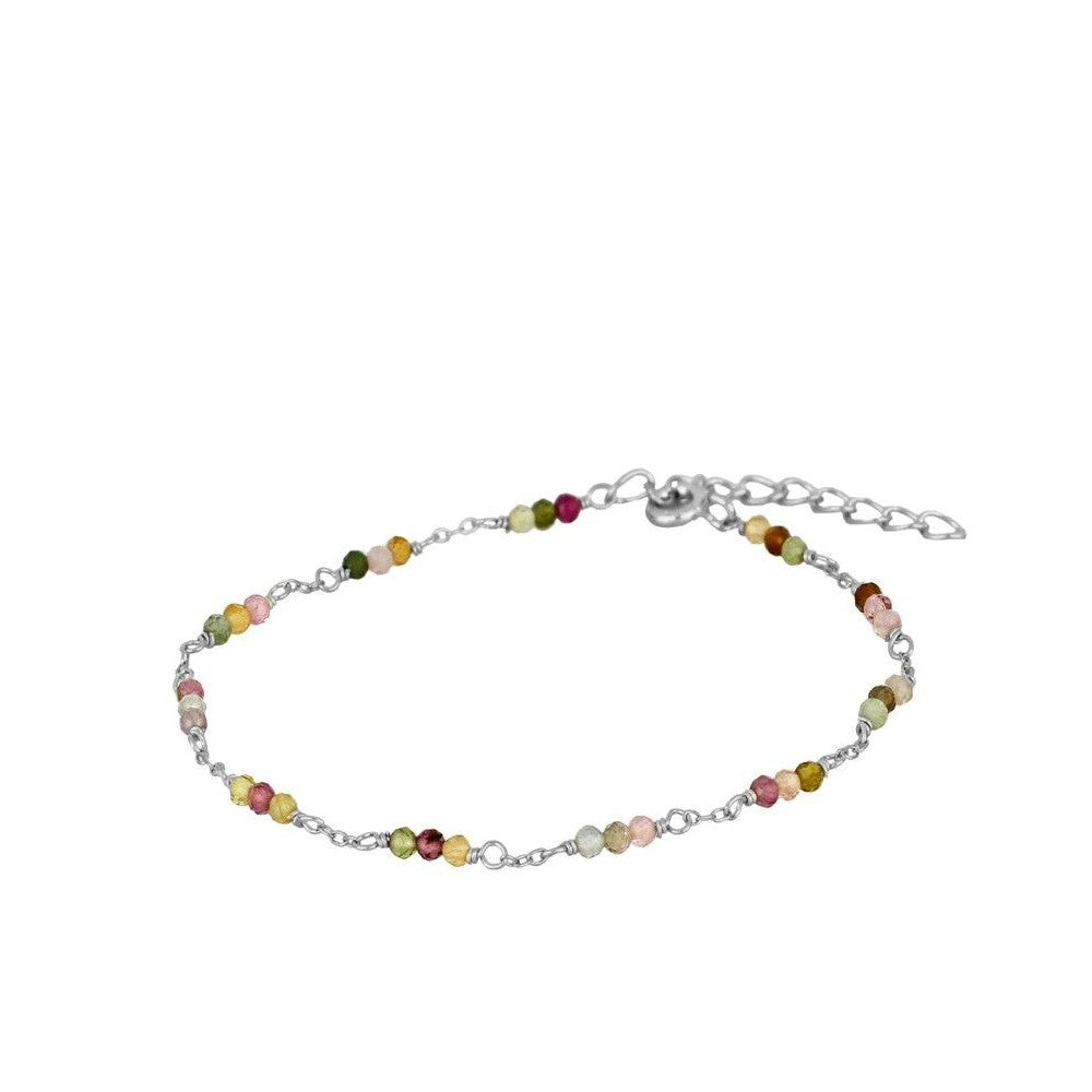 Pulsera Ocata plata - diferentes piedras