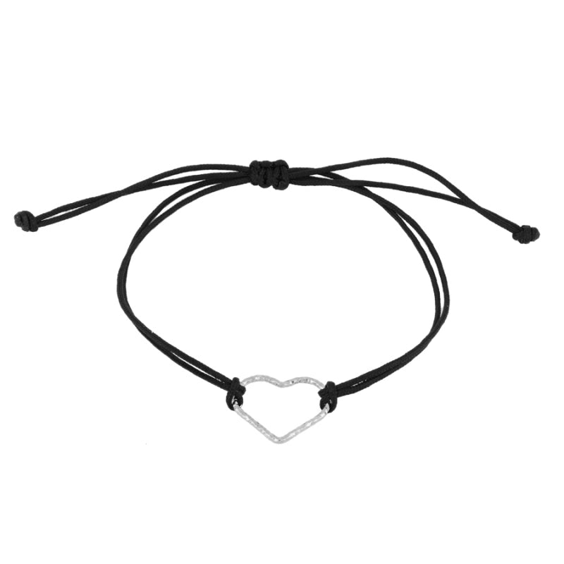 Pulsera love plata (más colores)