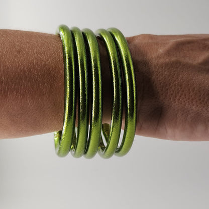 Buddhist bracelet green