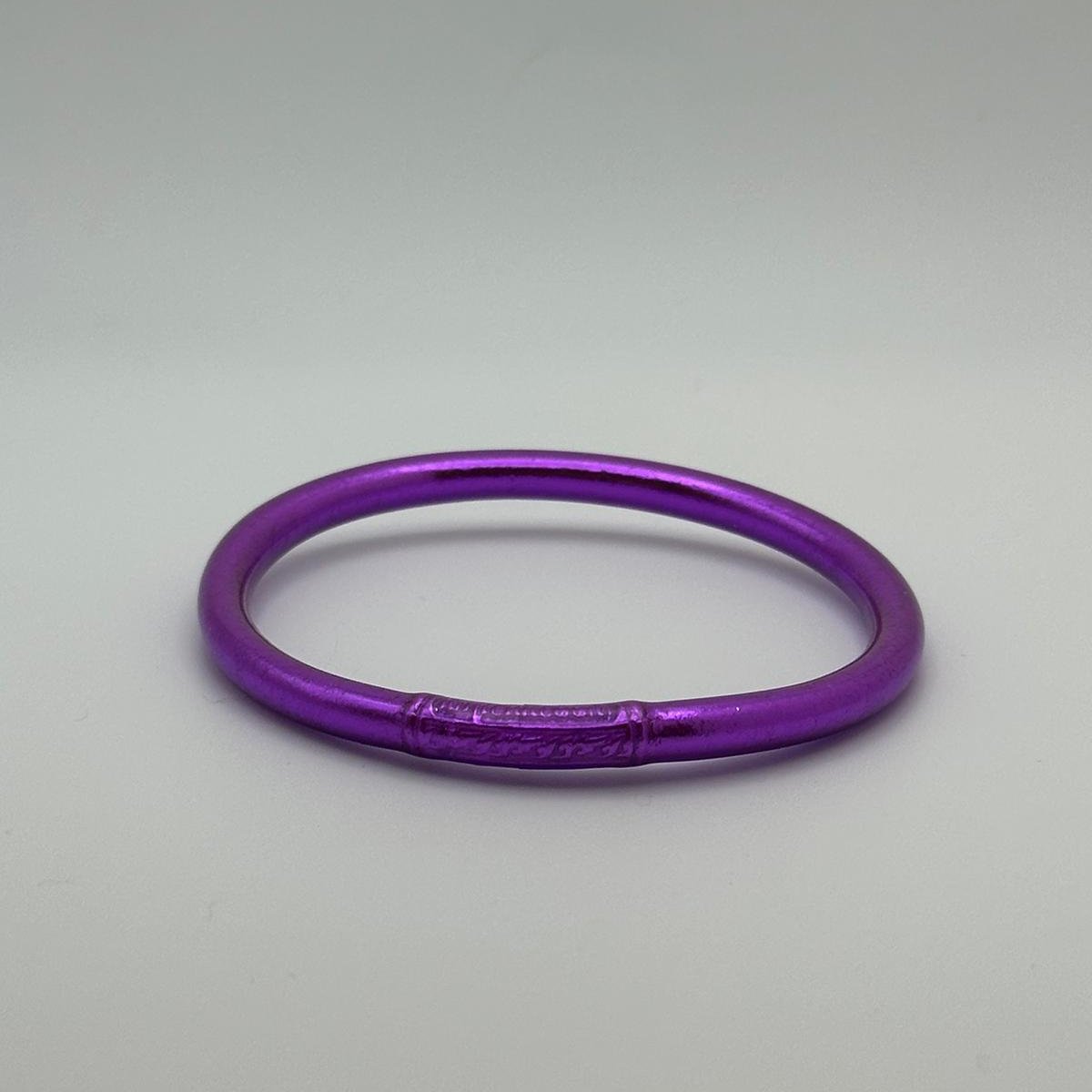 Buddhist bracelet purple