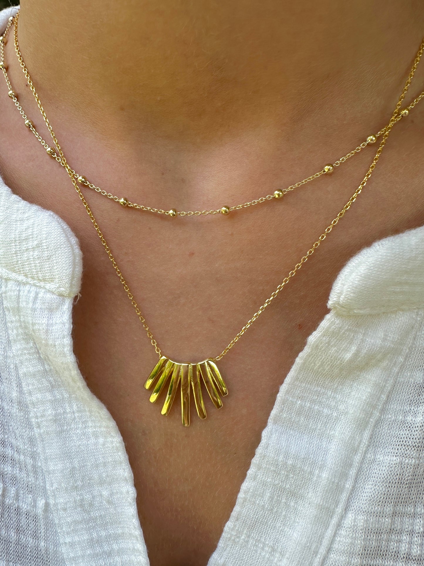 Sunbeam necklace