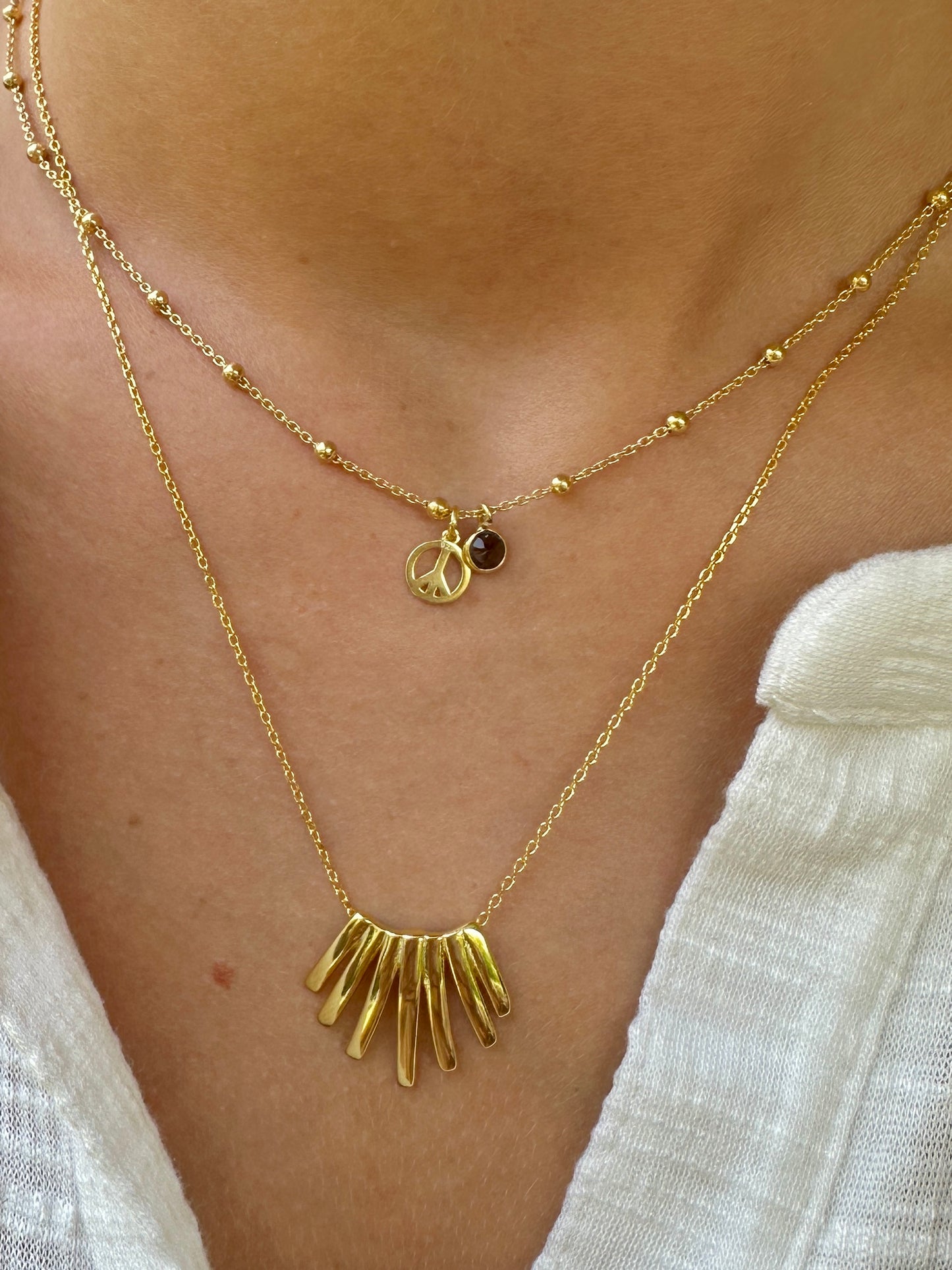 Sunbeam necklace