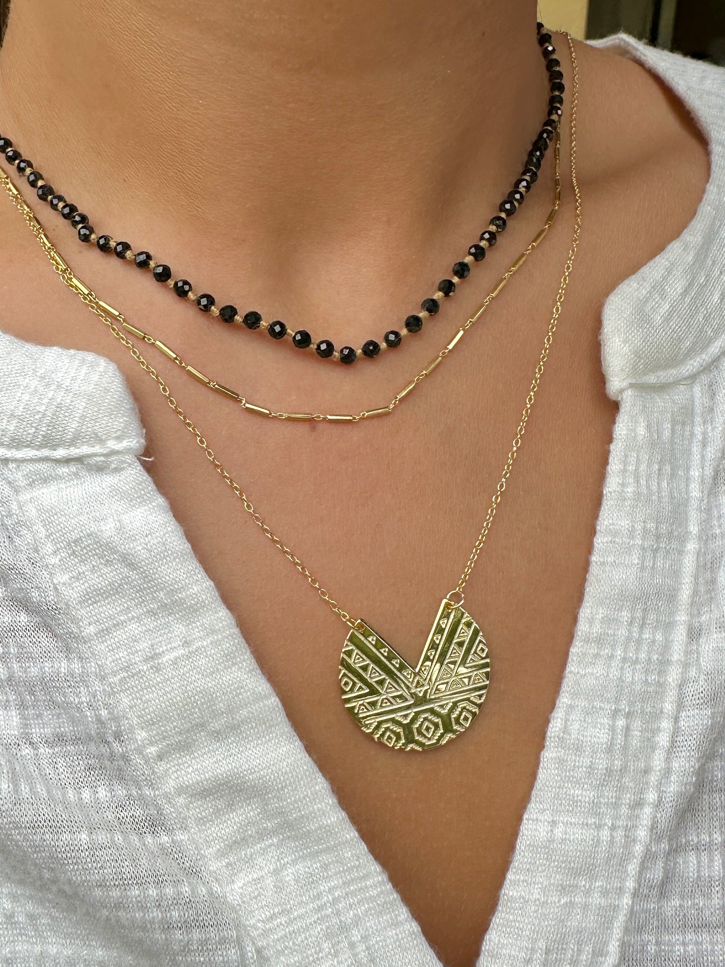 Cylinder necklace