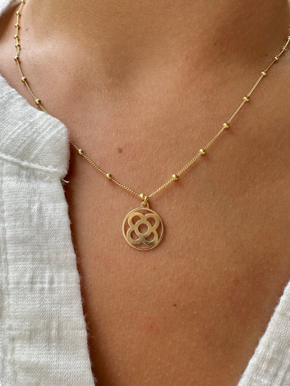 Alp necklace with Barcelona flower
