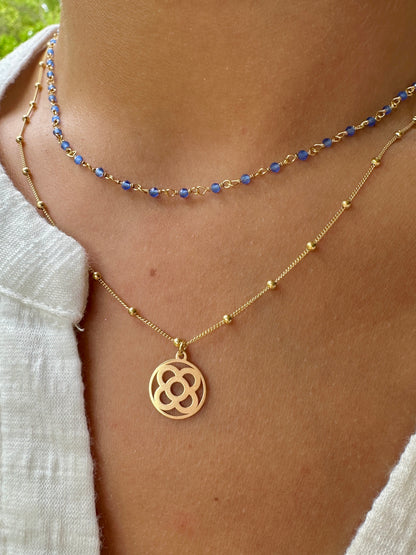 Alp necklace with Barcelona flower