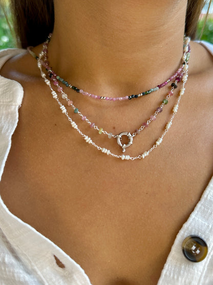 Ocata necklace with pearl