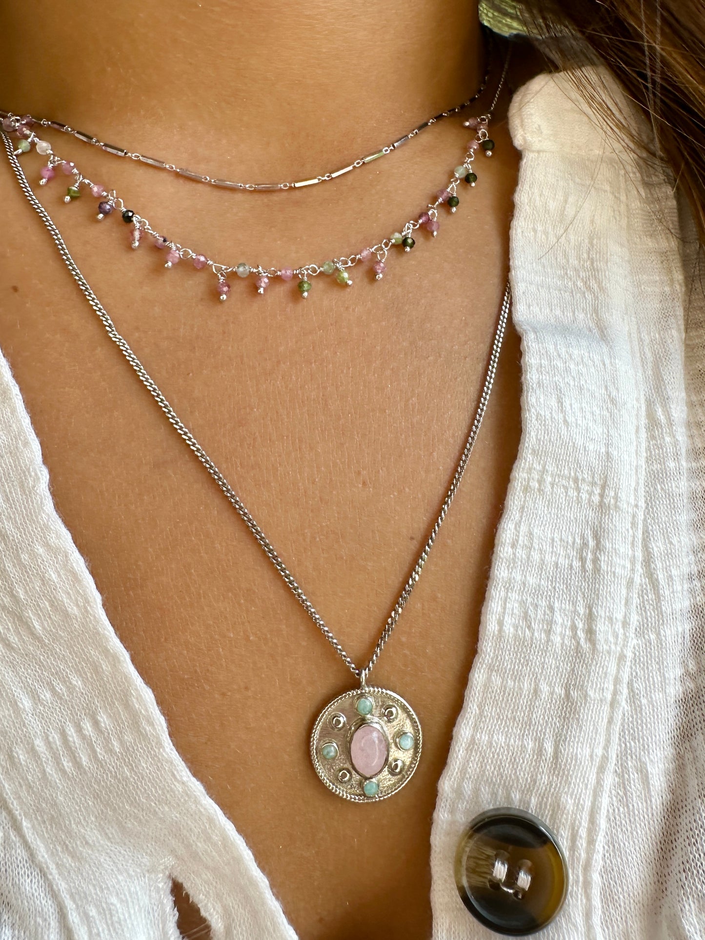 Cylinder necklace