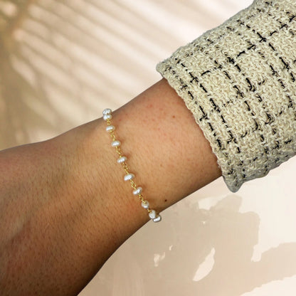 Badalona gold bracelet - different stones