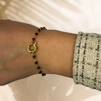 Cabrils gold bracelet - different stones