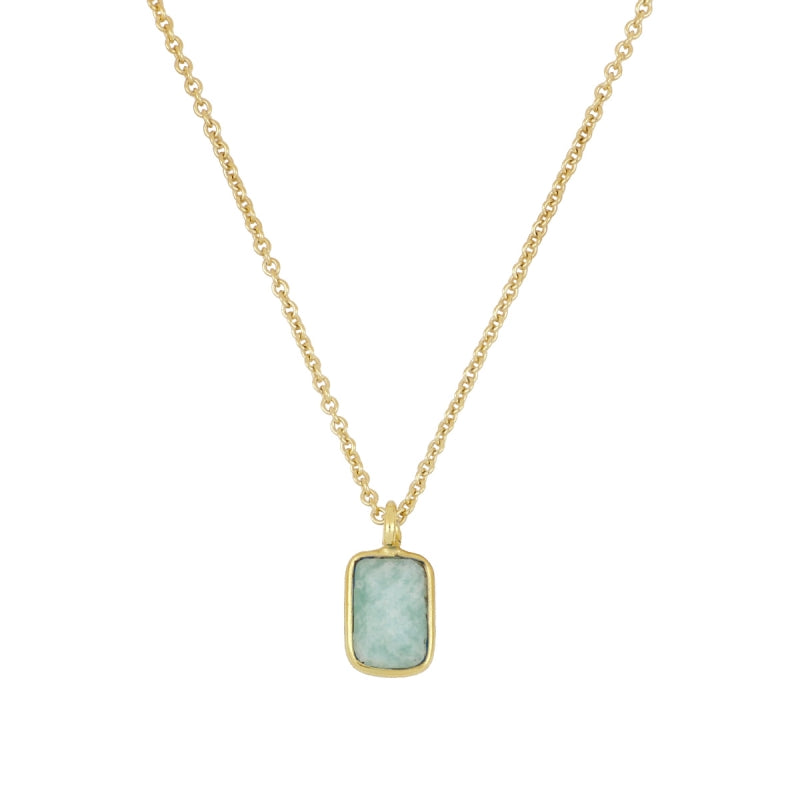 Collar Ibiza oro - diferentes piedras