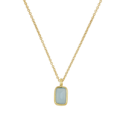 Collar Ibiza oro - diferentes piedras