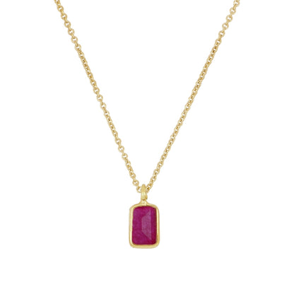 Collar Ibiza oro - diferentes piedras