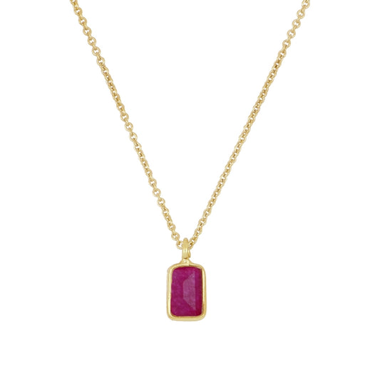 Collar Ibiza oro - diferentes piedras