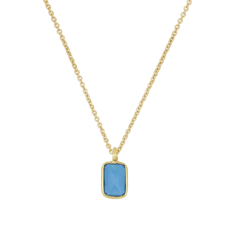 Collar Ibiza oro - diferentes piedras