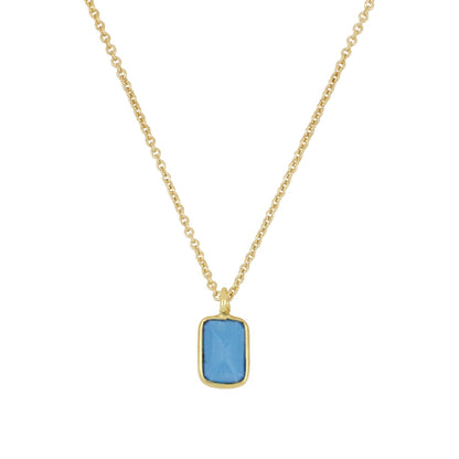 Collar Ibiza oro - diferentes piedras