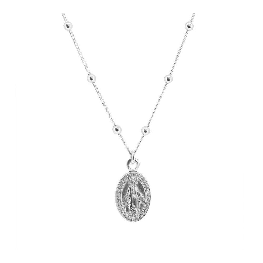 Alp necklace with the Virgin of the Miraculous