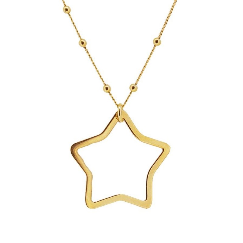 Alp necklace with big star