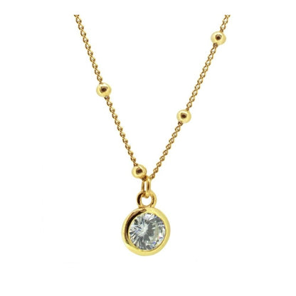 Cadaqués gold necklace - different stones