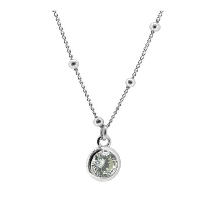 Cadaqués silver necklace - different stones