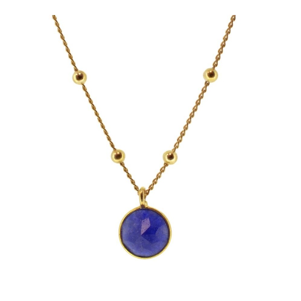 Cadaqués Necklace with Lapiz Lazuli