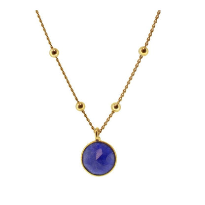 Cadaqués gold necklace - different stones