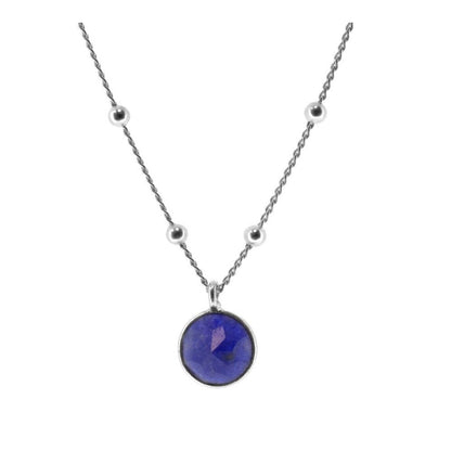 Cadaqués silver necklace - different stones