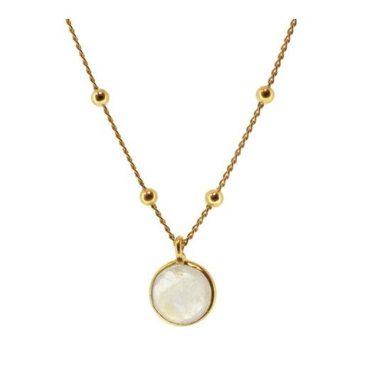 Cadaqués Necklace with Moonstone