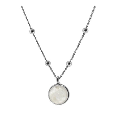 Cadaqués silver necklace - different stones