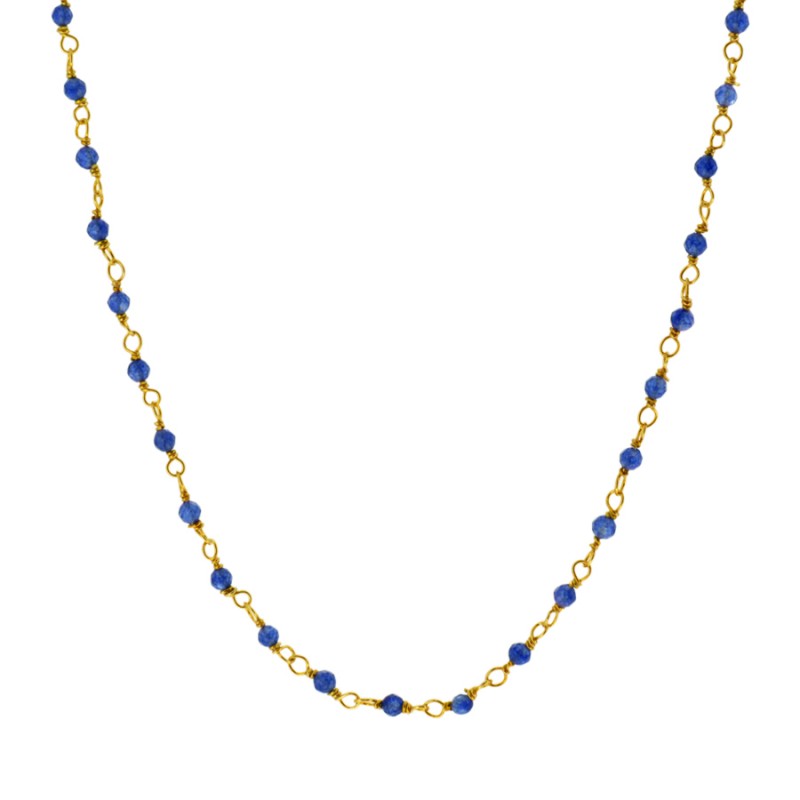 Badalona necklace with blue Jade