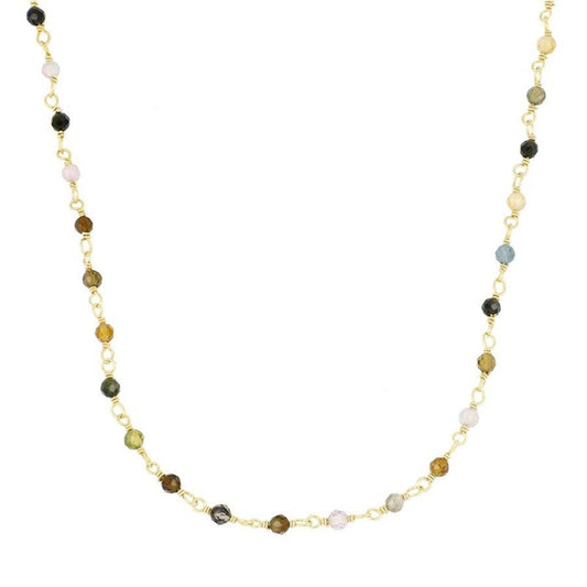 Badalona Necklace with Tourmaline